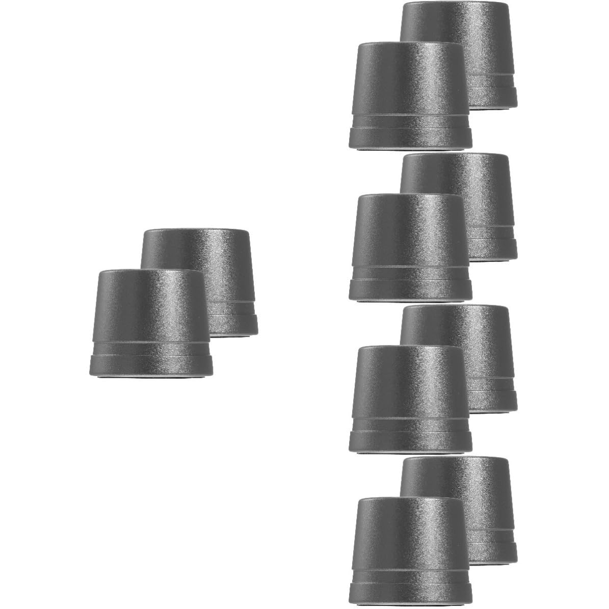 Operitacx 10 Pezzi Porta Rasoio di Sicurezza in Alluminio Nero, Base | Finitura Liscia senza Bave, Facile da Pulire, Supporto Leggero Base Antiscivolo per Bagno e Barberia