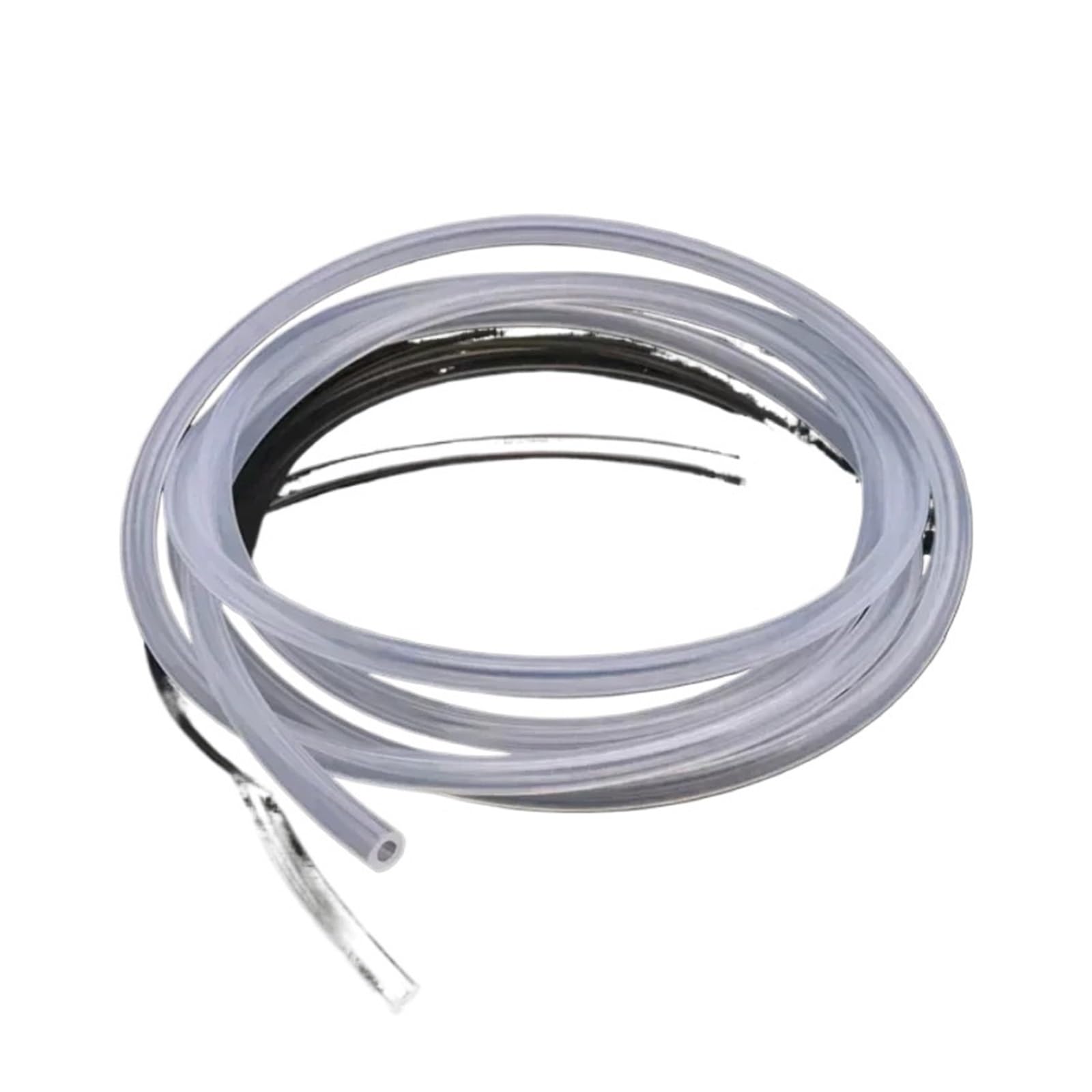 Manguera de tubo silicona Manguera de goma silicona transparente ID 0,5 1 2 3 4 6 7 8 9 10 mm OD Tubo flexible(ID 12mm x 18mm OD 5M)