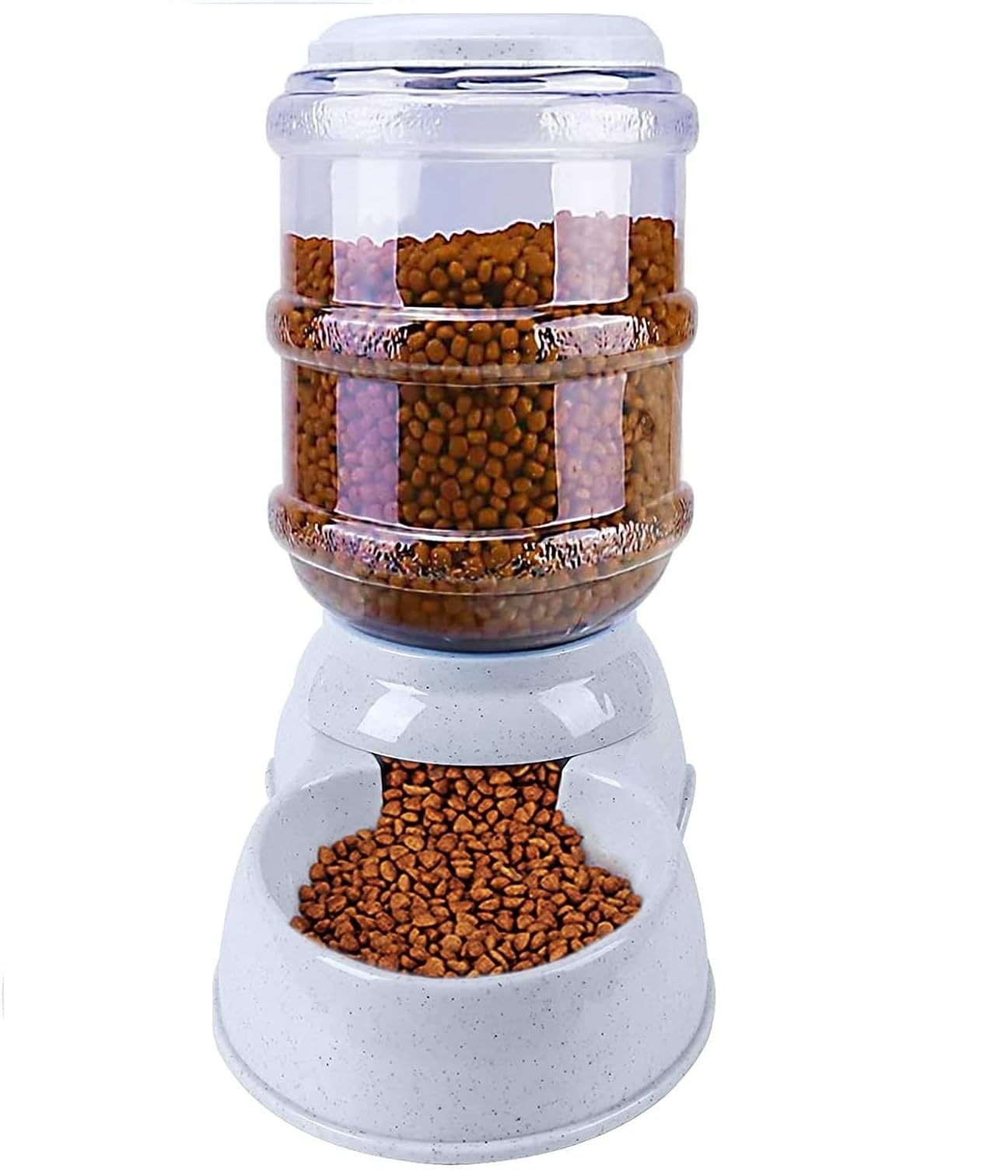 GNOLY Automatic Pet Food Dispenser Gravity Dry Food Storage Bottle Bowl Dish Stand Pet Feeder Dry Replenish Pet Food Dispenser for Dogs & Cats, Animal (B0CL78FL6H) Amazon Price History, Amazon Price Tracker