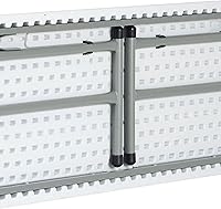 Vista 6 de VIYAO Folding Tables This Sized Folding Table,Cleanup is Simple on This Durable, Which Can Be Used in Many Occasions