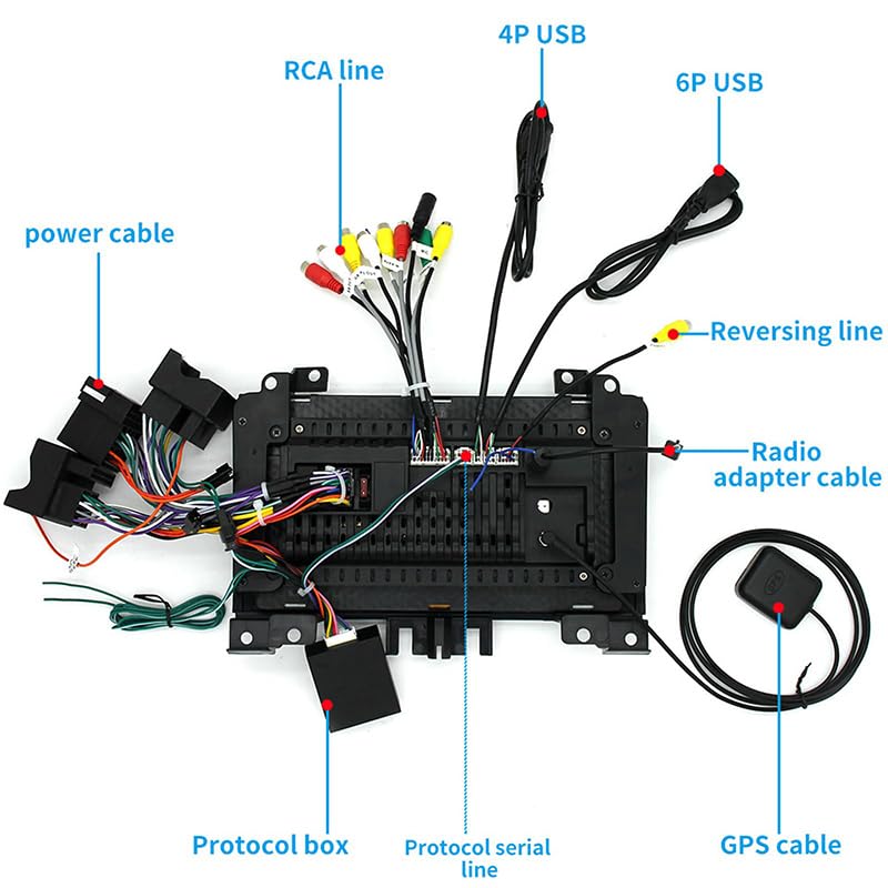 Autoradio Android pour Sprinter 2006-2017 avec Mirrorlink et écran tactile 9''