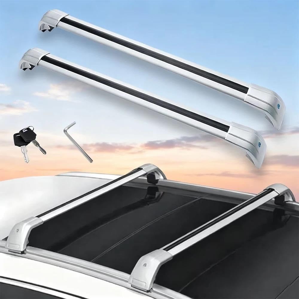 Barre portatutto Barre Trasversali Per Portapacchi Bloccabili In Lega Di Alluminio Set Da 2 Per Peugeot 5008 2024-2026