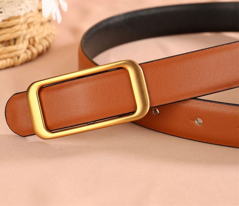 Rfmfkkg Double Sided Belt For Women 23Mm Width Belt Versatile Elegant Accessory Dresses Coats4