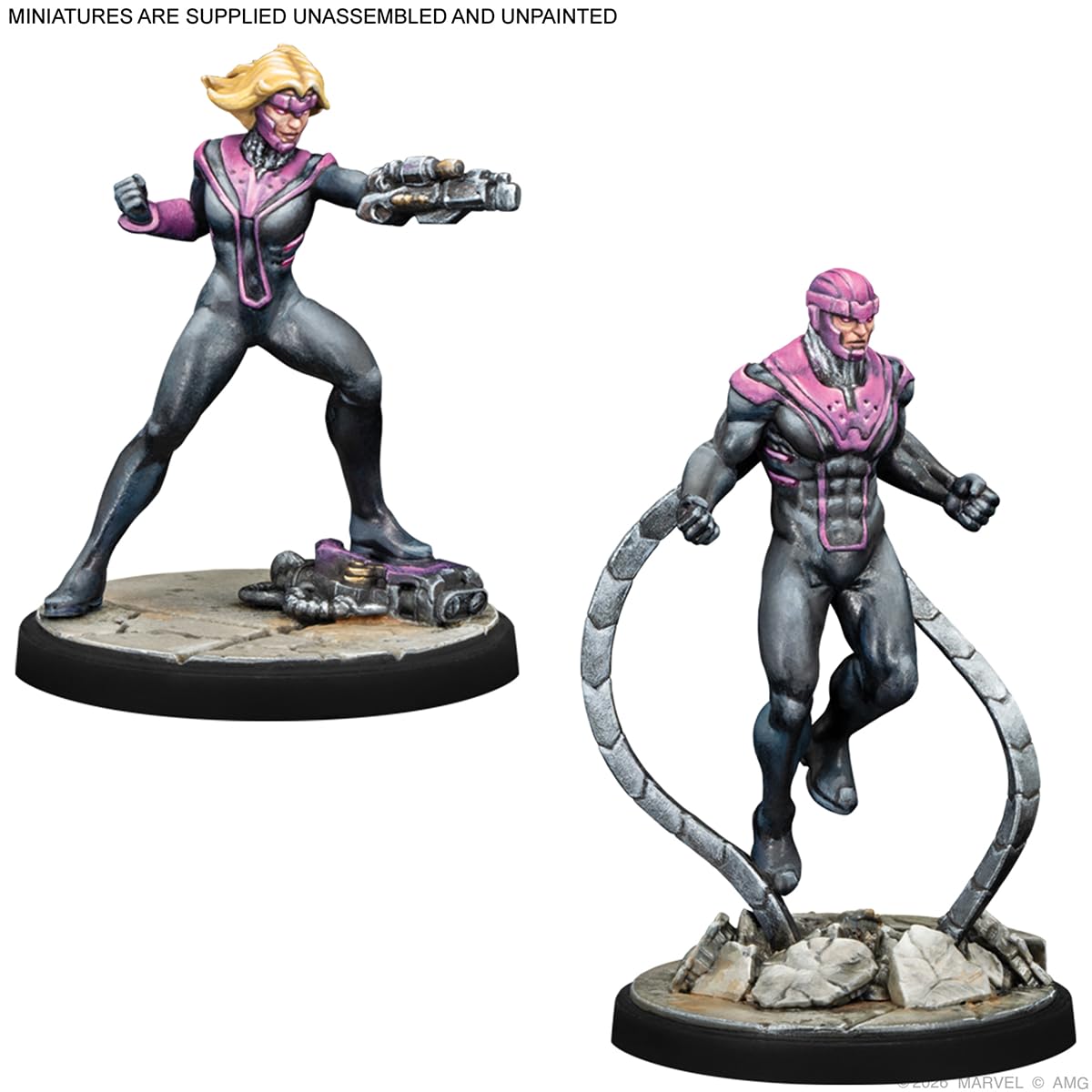 Asmodee | Marvel: Crisis Protocol - Operazione: Pacchetto carte crisi tolleranza zero | Gioco di miniature | Età 14+ anni | 2 giocatori | Tempo di gioco: 90 minuti