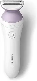 Aparador de Pelos Elétrico Philips Lady Shaver Series 6000 BRL136/00 À Prova d'água Bivolt - 4 Acessórios