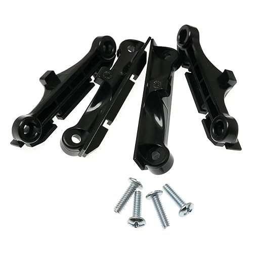 Miniatura 5 de RLECS Soporte de retención de ventilador de CPU 4 unids negro CPU ventilador soporte CPU placa base Clips para AM4