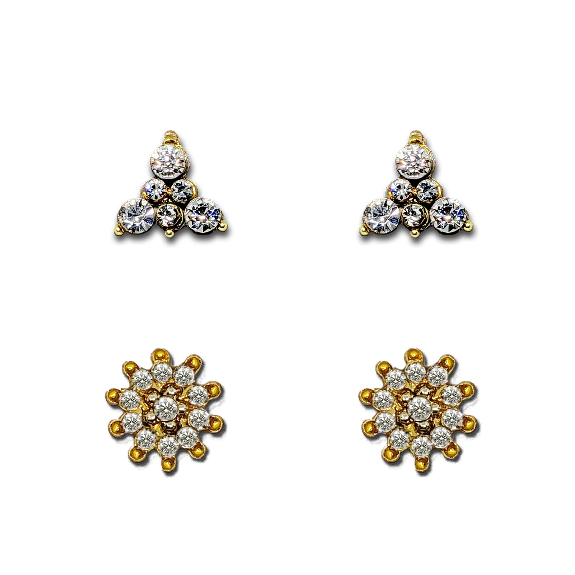 Comet Busters Non Piercing Golden Earring Stickers Self Adhesive Ear Studs Stick Ons For Women (Es009) (B0BR5DLXKS) Amazon Price History, Amazon Price Tracker