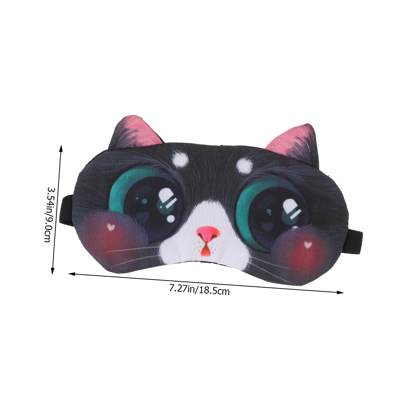 20 Pièces Masque de sommeil masques pour les yeux fille joli masque pour les yeux pour melasommeill patch yeux sieste bandeau dormir les yeux bandés polyester