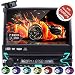Produktbild 1 DIN Auto DVD-Player GPS Navigation mit Rückfahrkamera 17,8 cm (7 Zoll) Touchscreen Bluetooth Kabellose Fernbedienung USB SD AUX AM FM RDS Radio DAB+ OBD2 mit 8 GB Karte