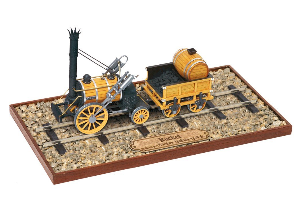 Occre 54000 Dampflok Rocket von Robert Stephenson Spur G