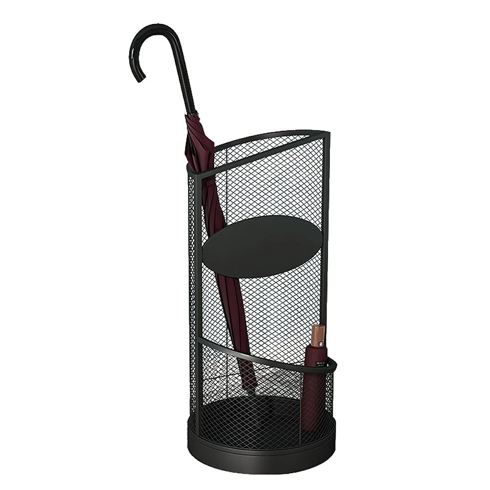 Panier de Rangement pour Parapluies au Style Épuré pour Couloir