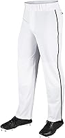 CHAMPRO MVP Open Bottom Youth Baseball Pants with Braid - 4-Way Stretch, Reinforced Knees, Pro Comfort