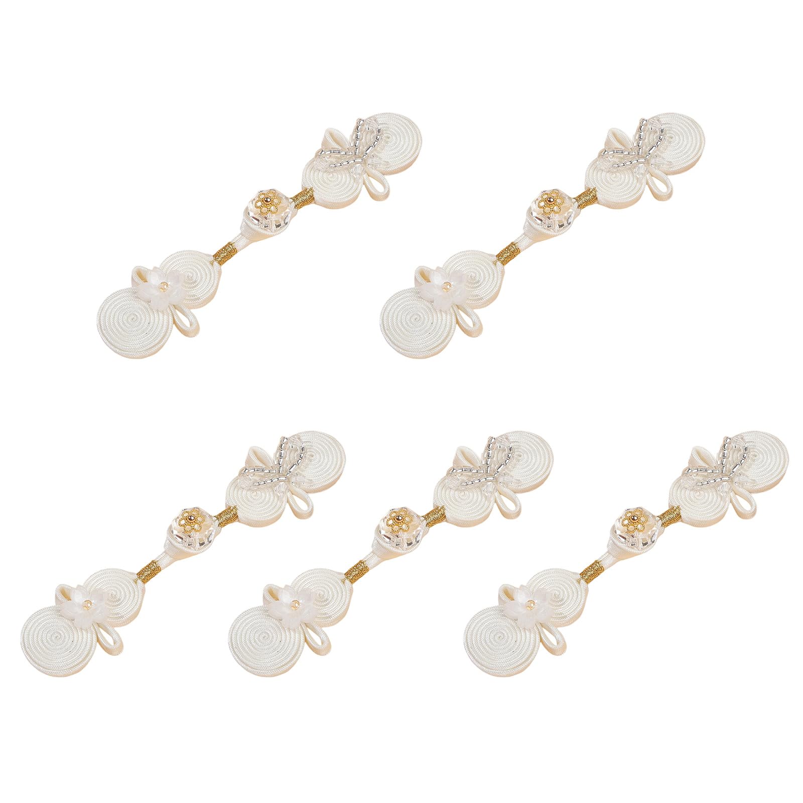 TFAOYS Decorative Satins Knot Buttons for Chinese Clothing and Sewing Projects Traditional Costume Embellishments