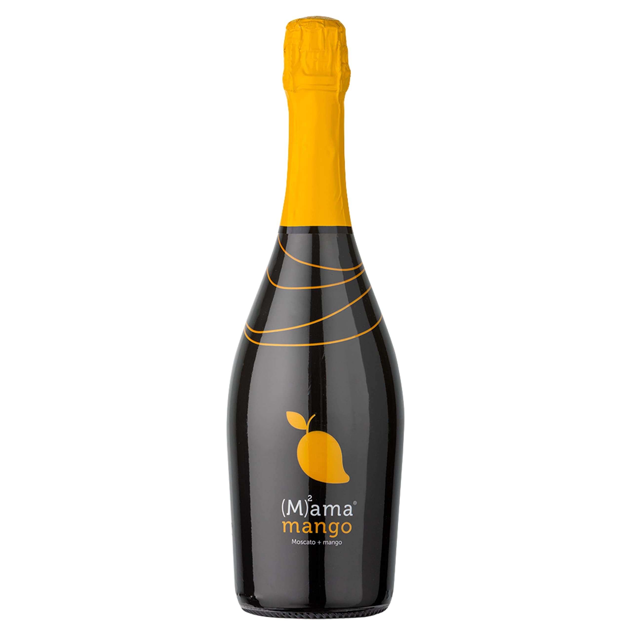 MAMA | Cocktail Fruttato a Base di Spumante Moscato e Polpa di Mango, Confezione da 6 Bottiglie da 0,75 l