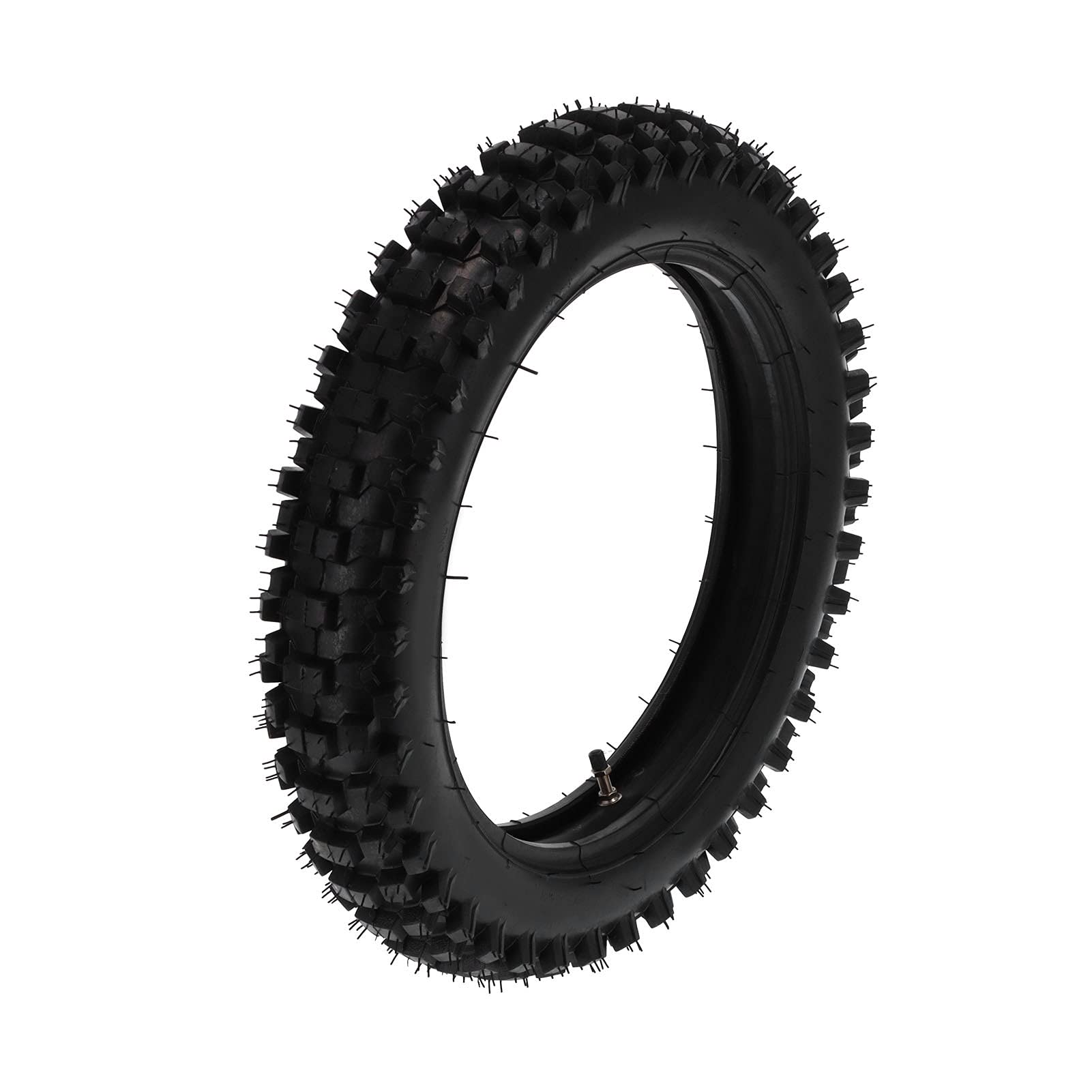 Yctze Kit Pneu + Chambre à Air 90/100-14 Pouces – Caoutchouc Universel Pour Moto Pit Pro, Trail, Dirt Bike Et Tout-terrain
