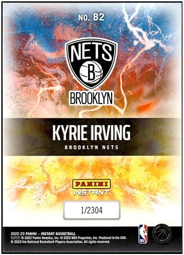 Miniatura 2 de KYRIE IRVING 2022-23 Panini Instant Breakaway 2304 NM-MT NBA Basketball 2 Nets