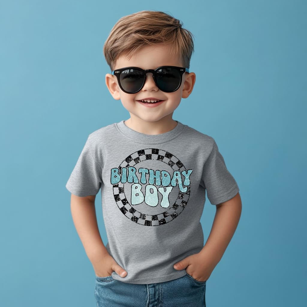 Birthday Boy Toddler T-Shirt, Happy Birthday Dude Shirt