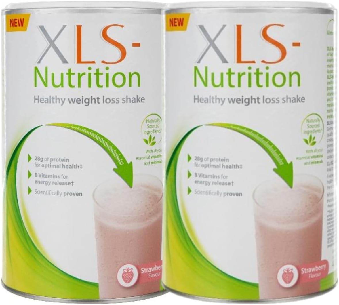 EquitackXLS Meal Healthy Shake | Nutritionally Balanced | Protein | Supports Energy Levels | Effective Formula | Strawberry Flavour | Pack of 2