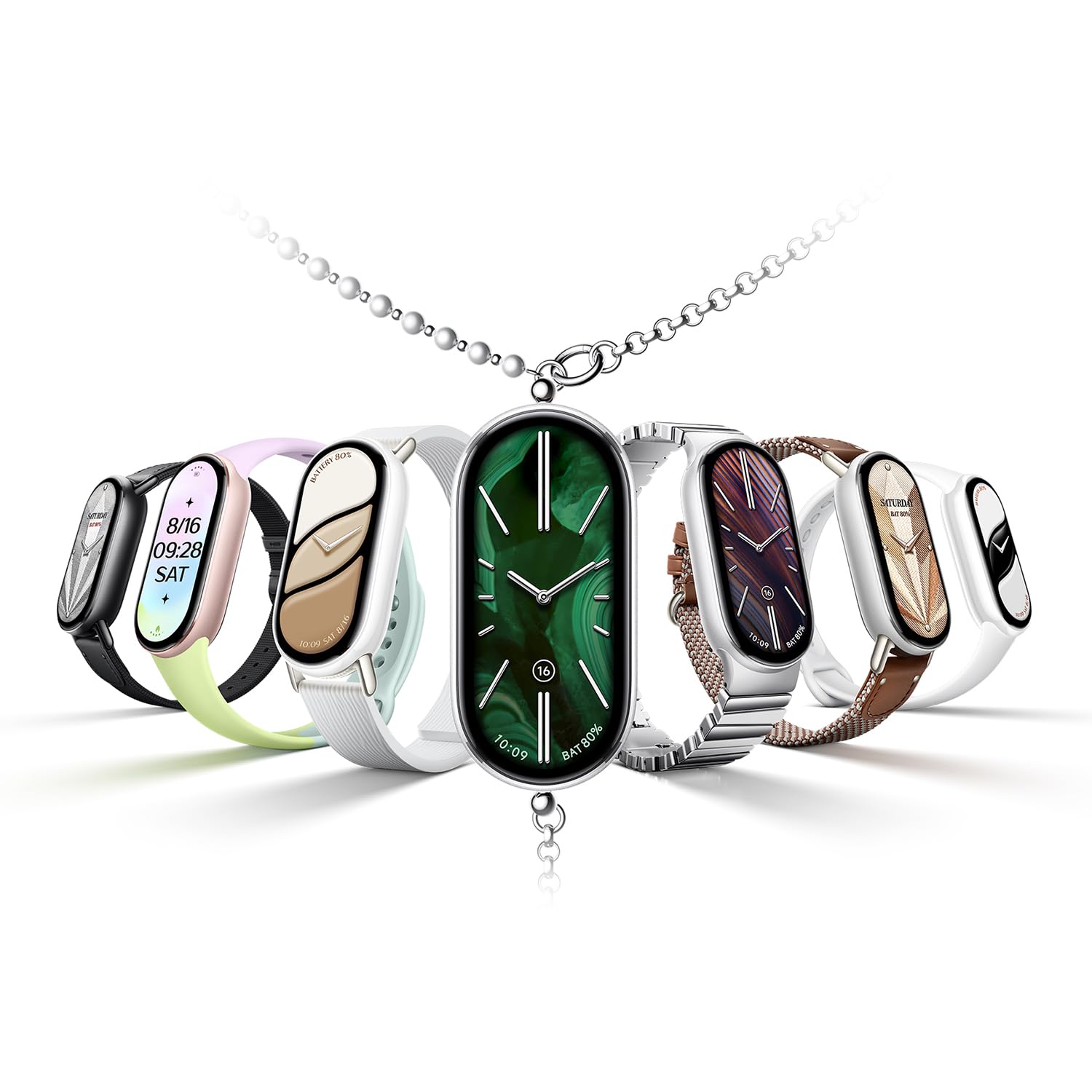 Xiaomi Mi Smart Band 10 (2025) Global Version - 1.72" AMOLED Display | 21 Days Battery Life | Touchscreen, Multi-Sport Tracker, Activity Tracker, Heart Rate Monitor | BT5.4 - (Midnight Black)