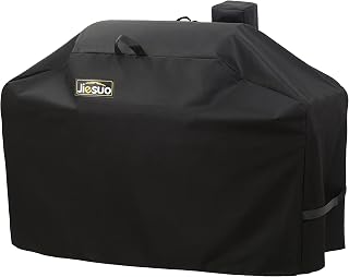 JIESUO BBQ Cover for Camp Chef 36 Inch Pellet Grills SmokePro LUX 36, SmokePro SGX 36, Heavy Duty Waterproof Camp Chef BBQ Cover