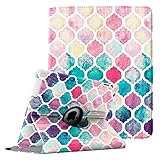 Fintie Apple iPad 2/3/4 Case - 360 Degree Rotating Stand Smart Case Cover for iPad with Retina Display (iPad 4th Generation), iPad 3 & iPad 2 (Automatic Wake/Sleep Feature) - Moroccan Love