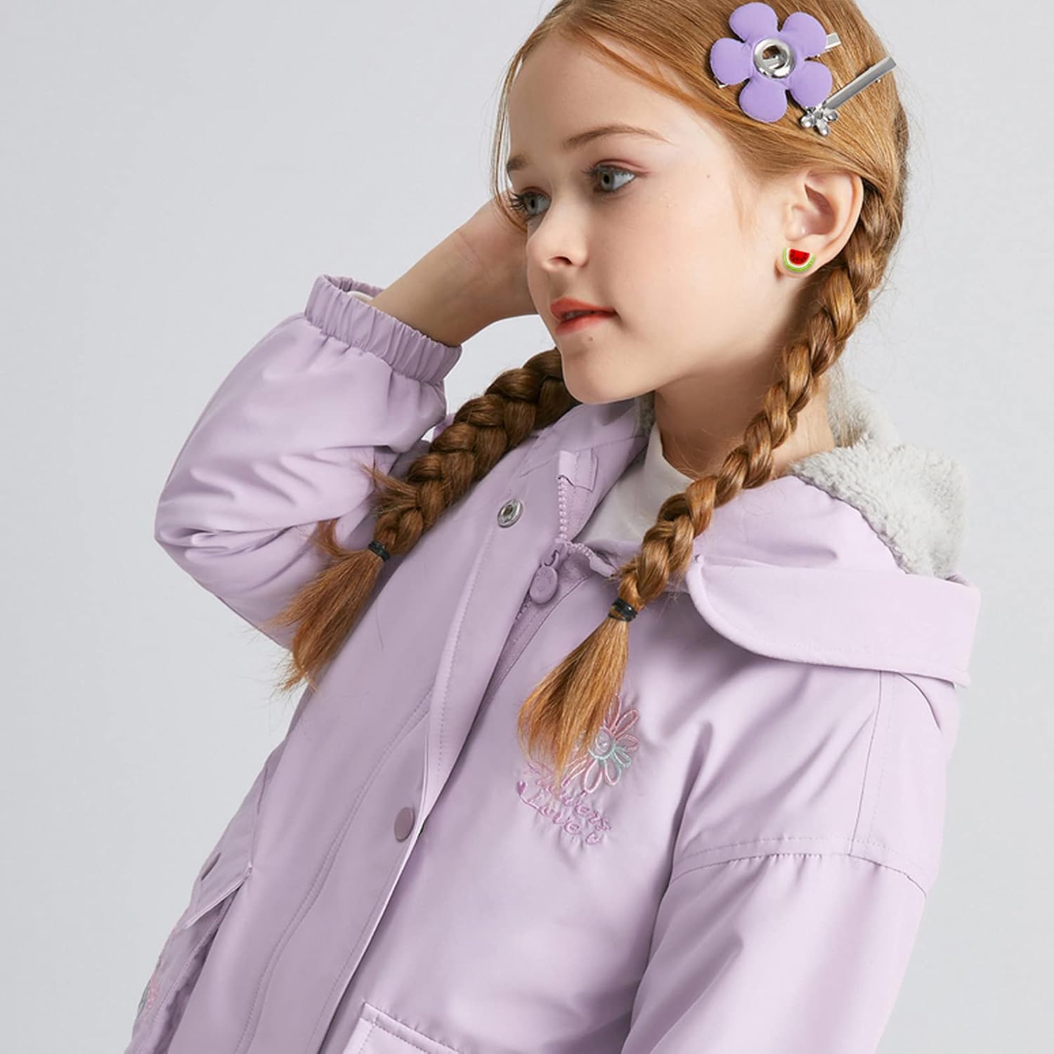 NEWITIN 30 Pairs Magnetic Stud Earrings for Girls Clip on Earring Hypoallergenic Magnet Studs Non Piercing Girls Earring Cute Magnetic Earrings for Kids Women - Image 7