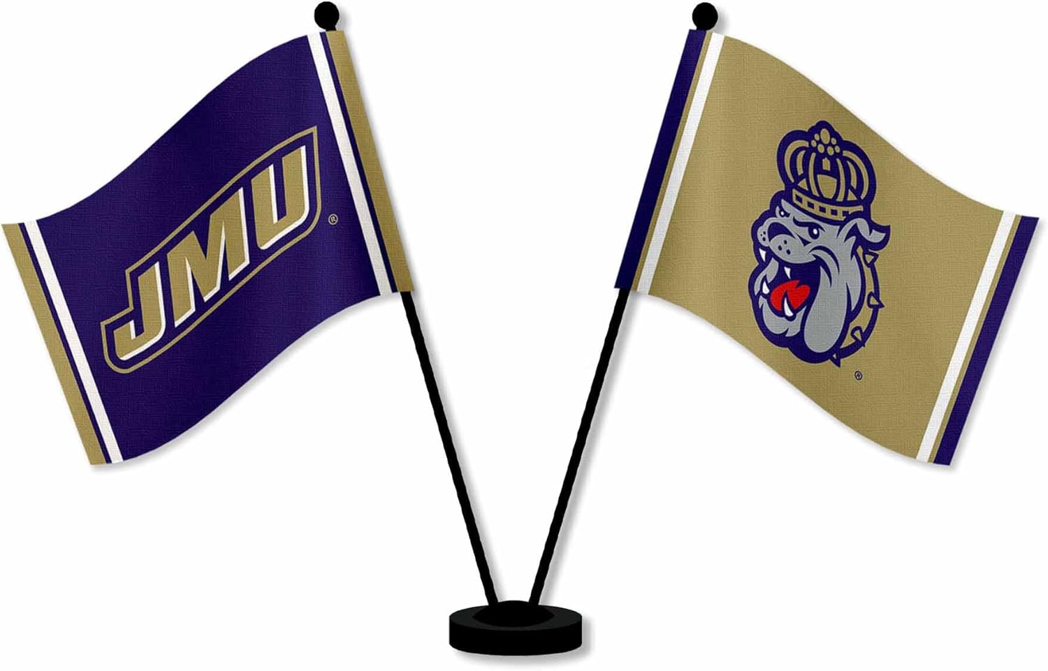 James Madison Dukes Desk and Table Top Flags