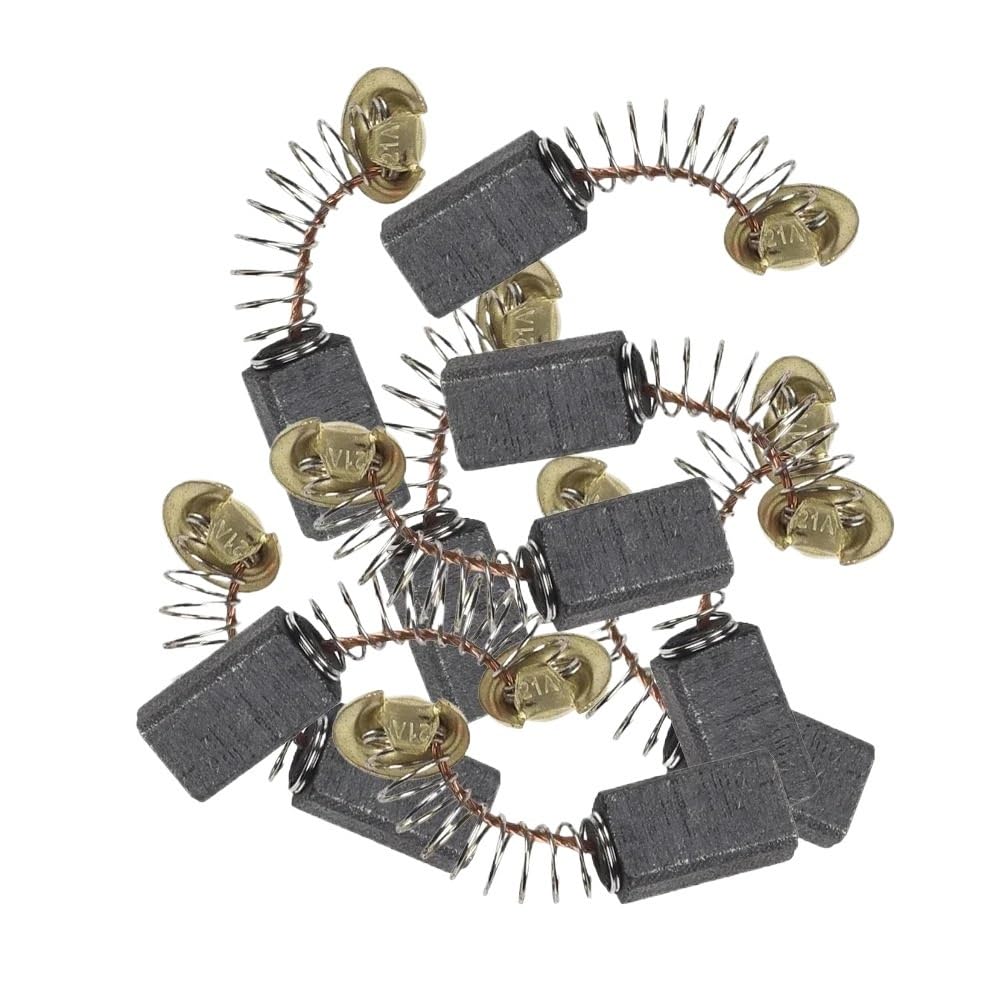 30 cepillos de carbono de repuesto para motor eléctrico de 7 x 11 x 18 mm para herramienta eléctrica, escobillas de carbón de grafito, piezas de herramientas eléctricas