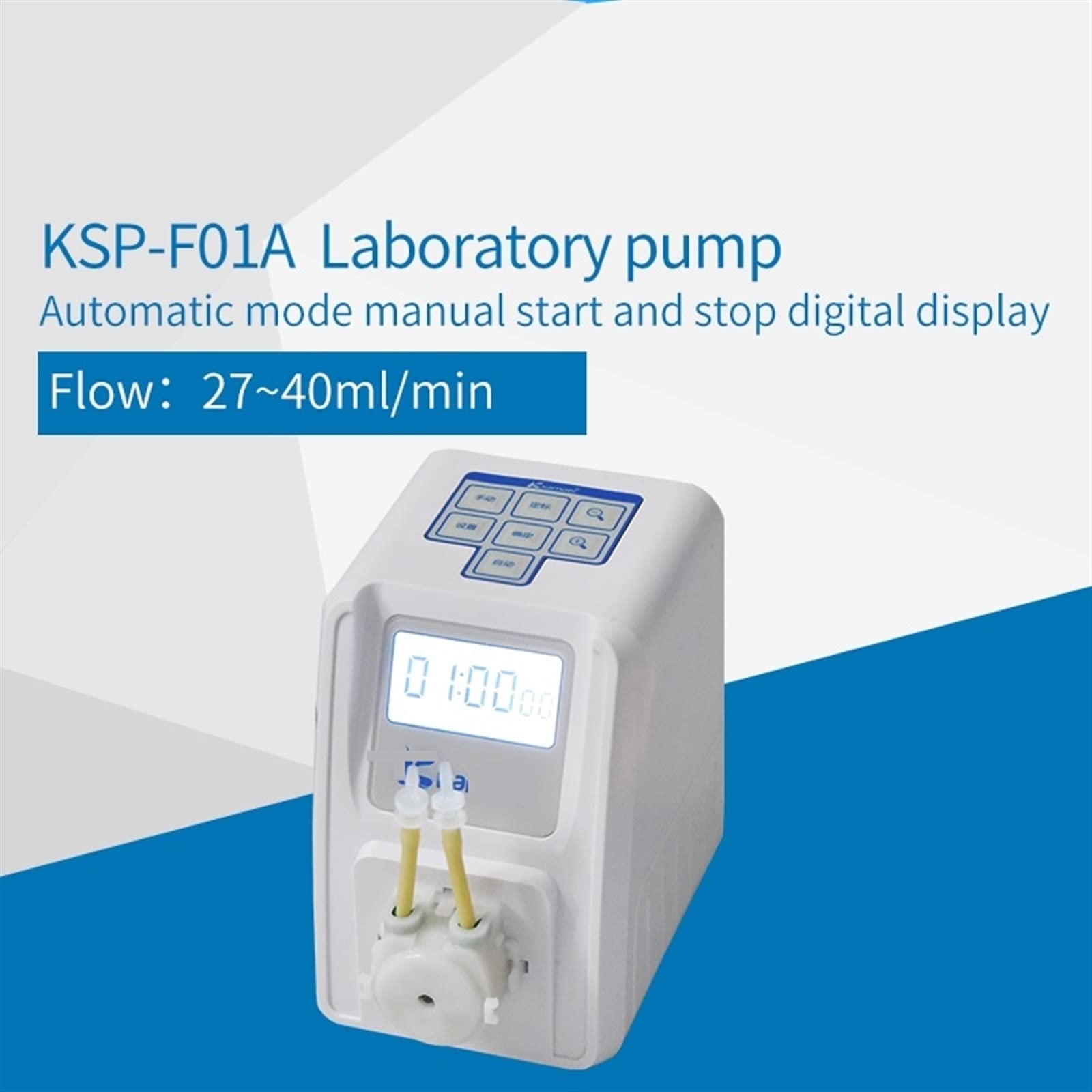 Máquina de llenado peristáltica inteligente KSP-F01A 12V, bomba dosificadora líquidos for fertilizante dosificador laboratorio for pecera Bomba Industrial(1)
