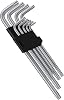 Hex Key Set, AMTOVL 9CS Metric Star Key Set Hex Key Allen Wrench Set Star Hex Key for Bike and Craft with Holder T10 T15 T20 T25 T27 T30 T40 T45 T50