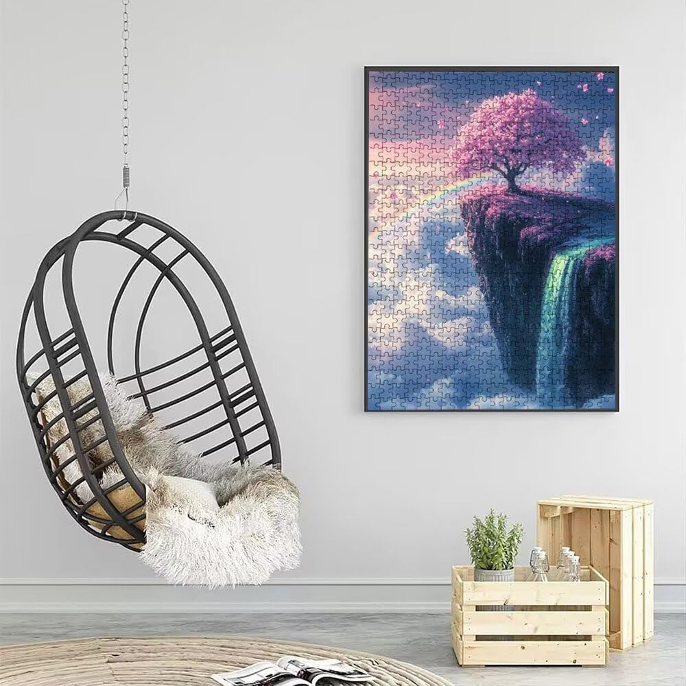 Puzzle 3000 Pezzi, Cascate Plum 3D Puzzle per Adulti Impegnativo, Educa Puzzles Artistico, Divertente E Stimolante Puzzles Decorativo per La Famiglia, Regalo e Decorazione Pareti DX0YL6-679