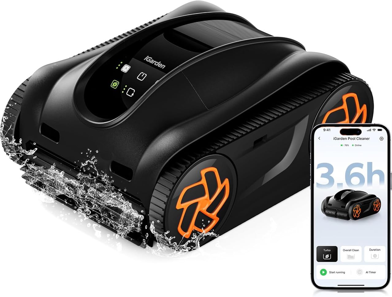 iGarden K36 Robotic Pool Cleaner