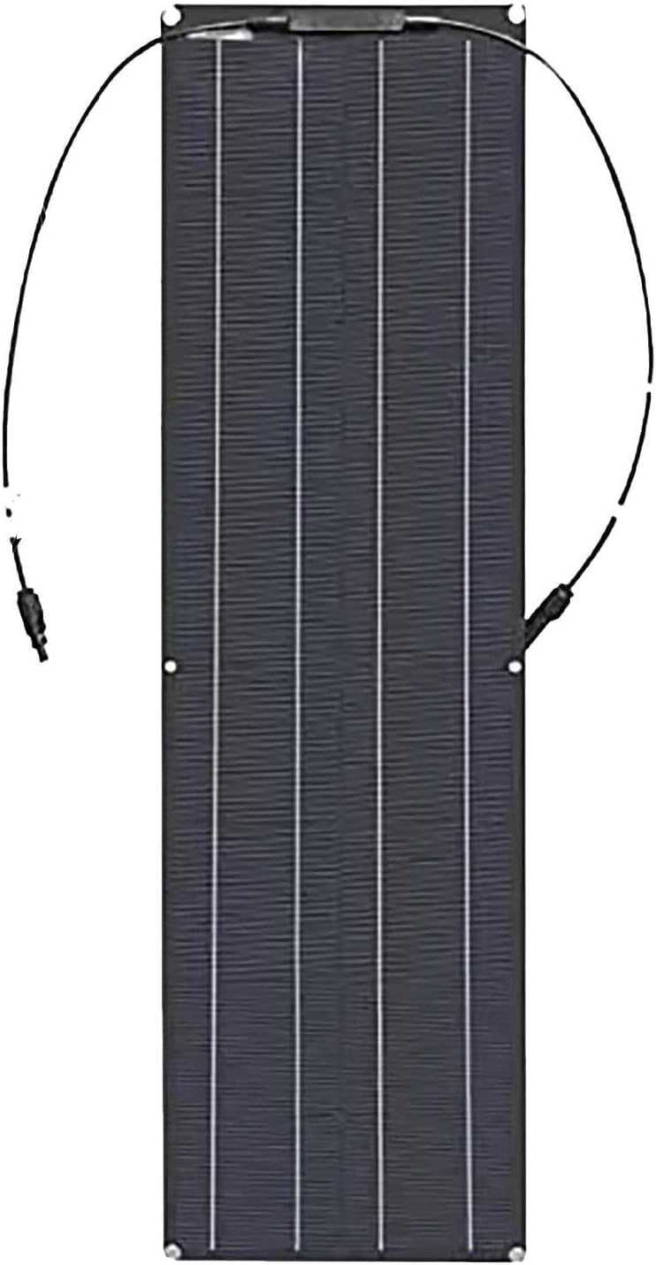 GZGHRZQS 200W/400W/800W Solar Panel Kit Portable, Framed Solar Panel, Flexible Monocrystalline Module With 40A Charge Controller, IP67, For Family, Caravan, Boat