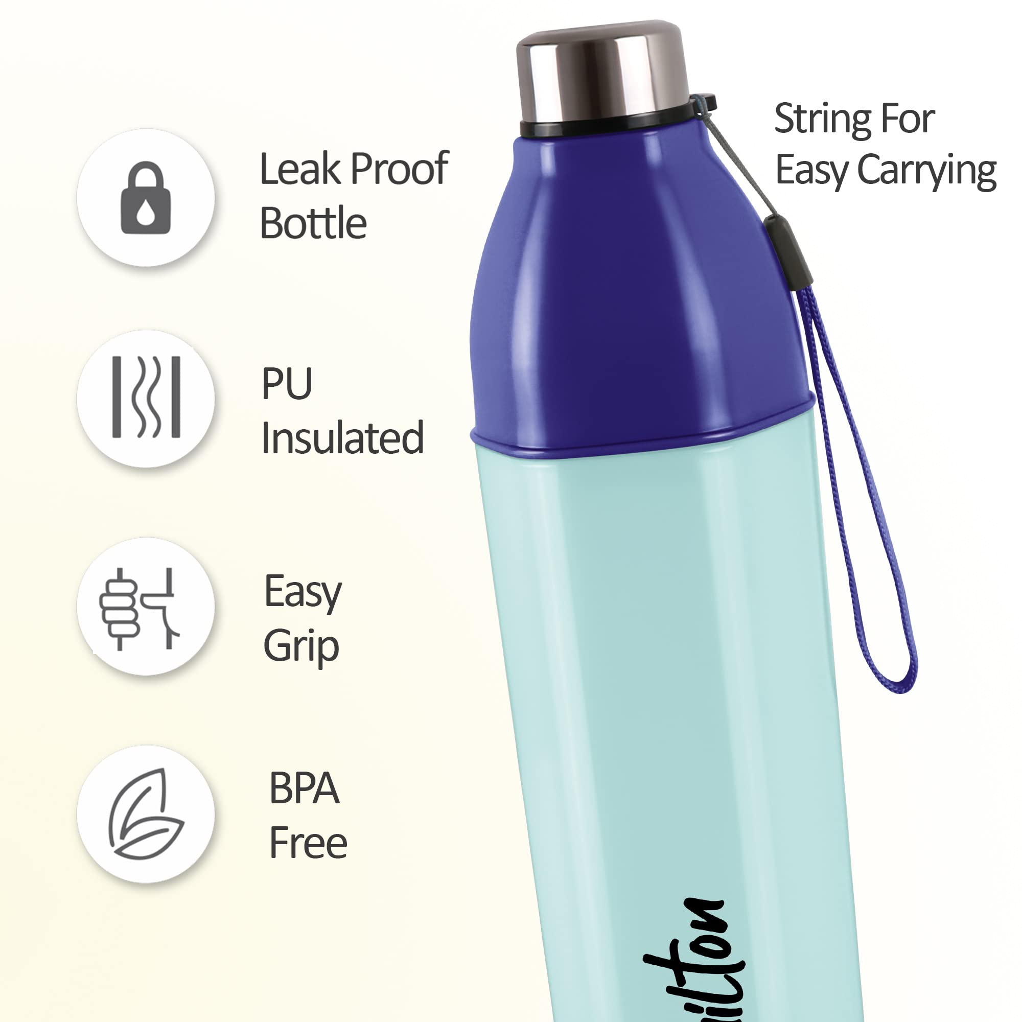 Milton Lunch Set - Leakproof Bottle & Lunch Box -2