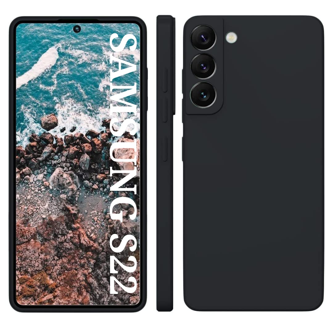 LOXXO® Liquid Silicone Case with Microfiber Cushioning Compatible for Samsung Galaxy S22 5G Shockproof Slim Back Cover, Gel Rubber Full Body Protection (Blue) (B0B4WHGCV6) Amazon Price History, Amazon Price Tracker