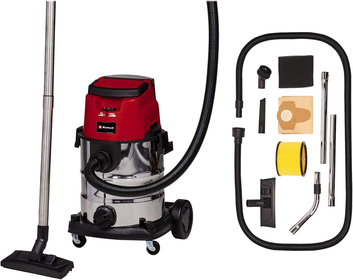 Einhell Te-Vc 36/25 Li S-Solo 36V Wet/Dry Vacuum Cleaner Bare Unit