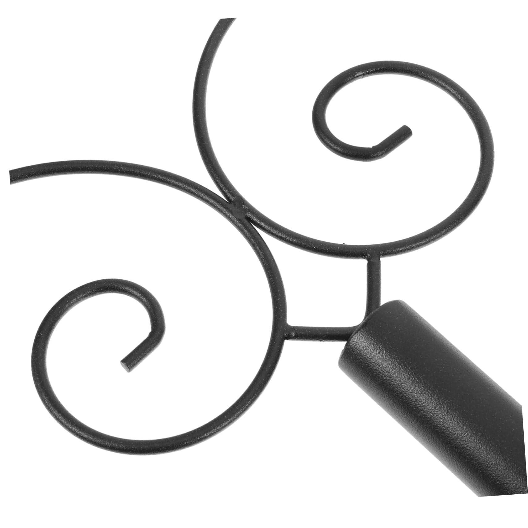 Toddmomy 1 Set String Outdoor Hanging Light Support Poles Solar Lamp and Bird Feeder Rods for Easy Installation Garden Patio and Decor