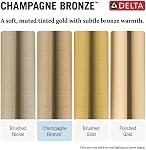 Delta Faucet Air Switch for Garbage Disposal Gold, Air Switch Button in Champagne Bronze 72050-CZ