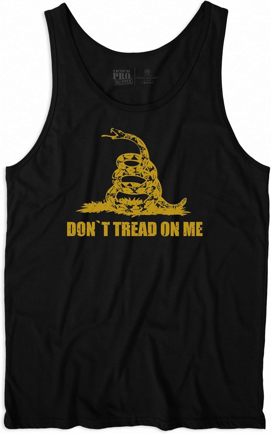 Patriotic Don't Tread on Me Flag Tank Tops