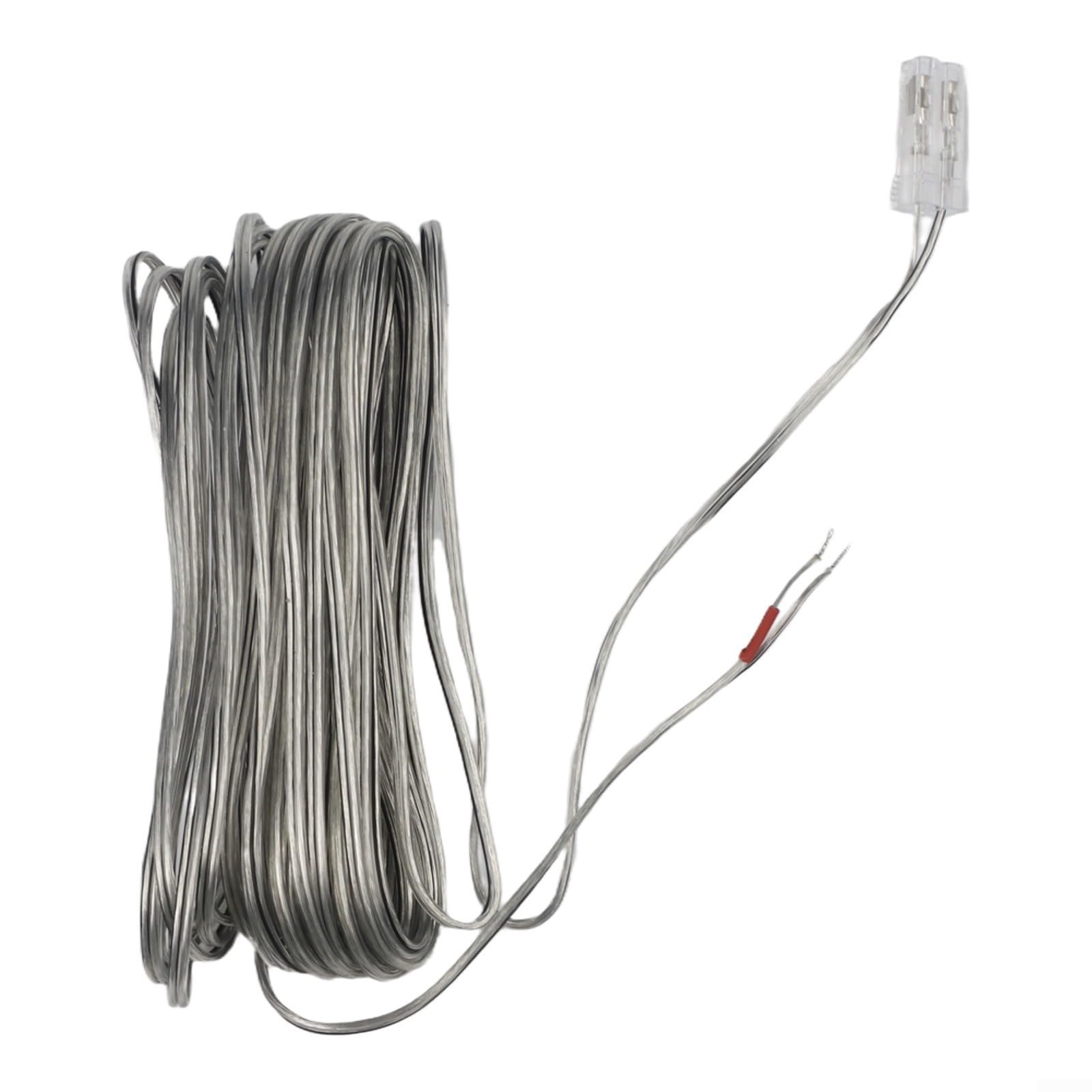 Wysokiej jakości kabel głośnikowy, biały, kompatybilny z Sony HCD-ZX6 ZX66I ZX8 do jbl Home Audio Theater System Sound Wire 2 m (10 m)