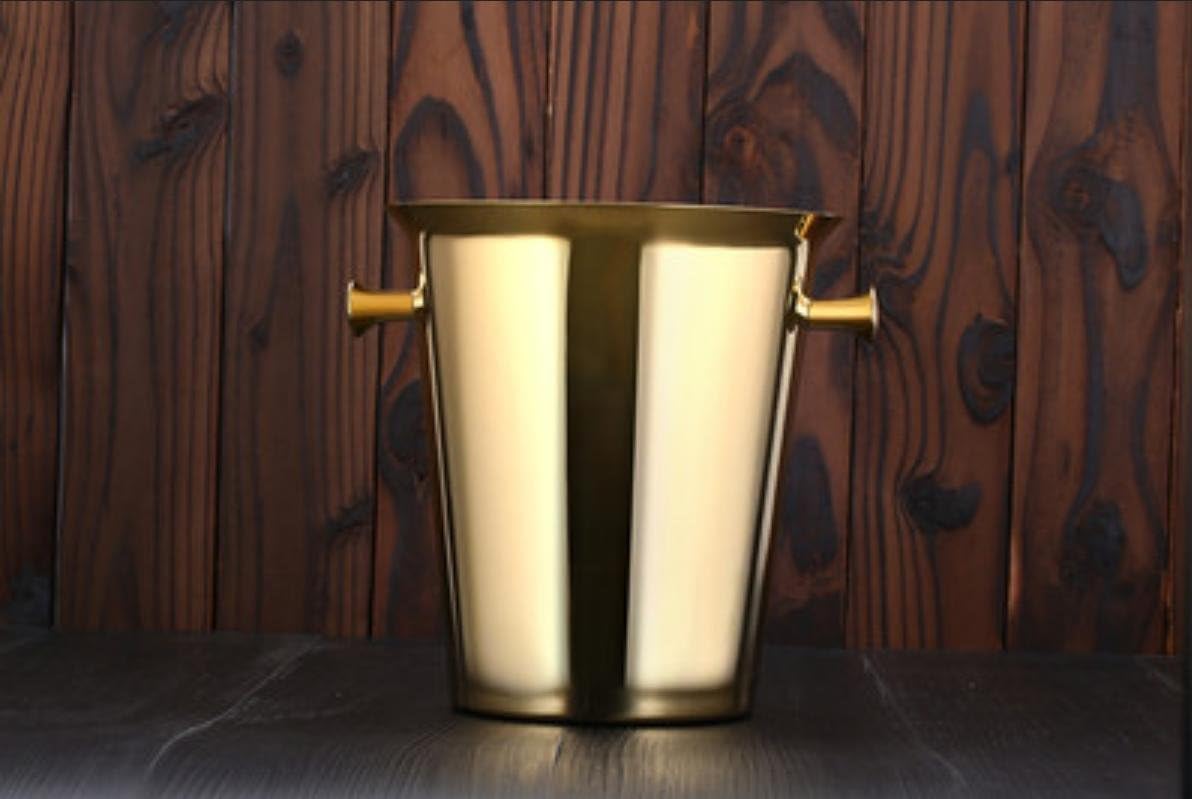 WEIXIA Cucina forniture Stainless Steel Ice Bucket Rose Gold Classic