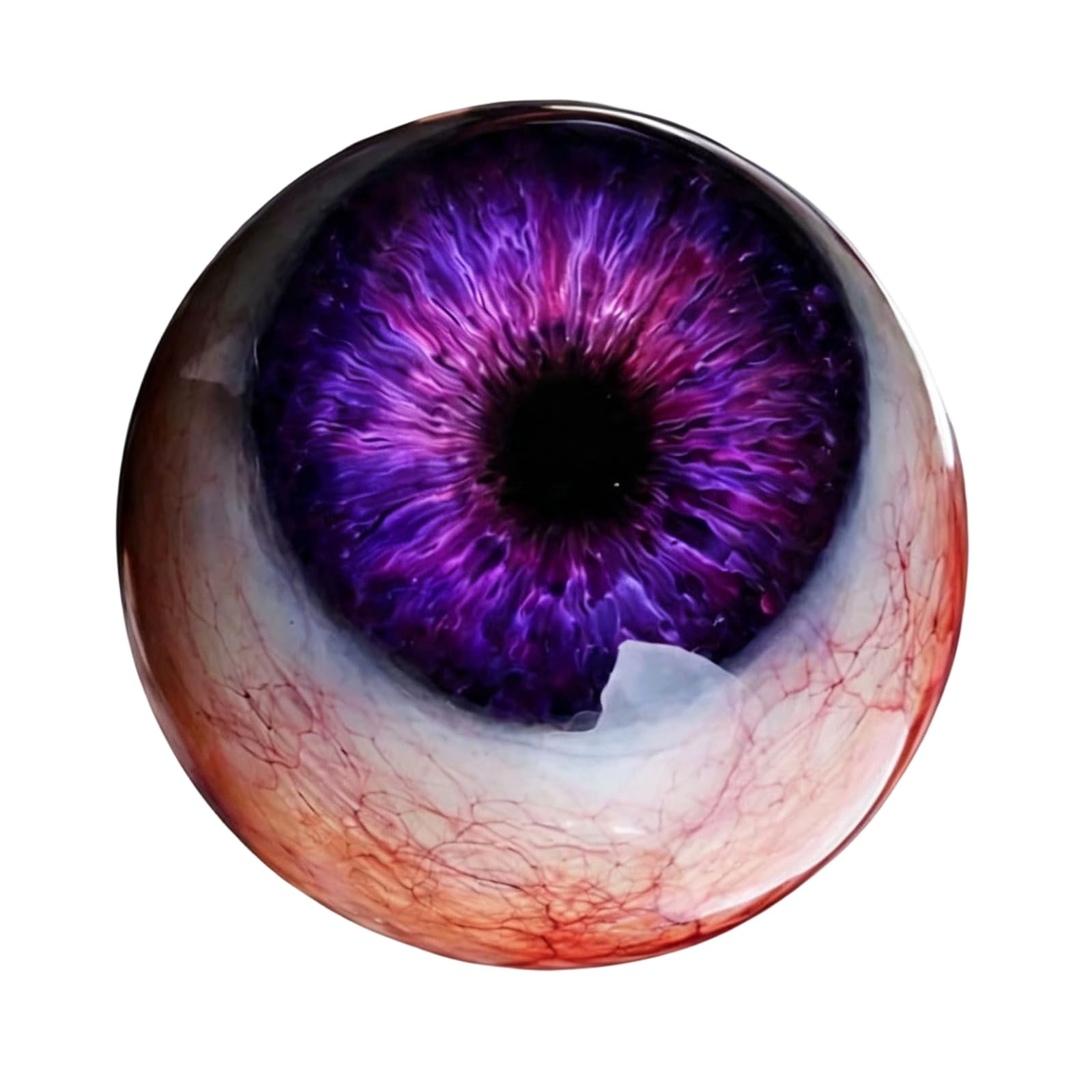 JSGHGDF Scary Life Like 3D Eyeballs Resin Artpiece Eye Sculpture Figure for Scary Room Decoration and Halloween Toy Halloween Party Decoration