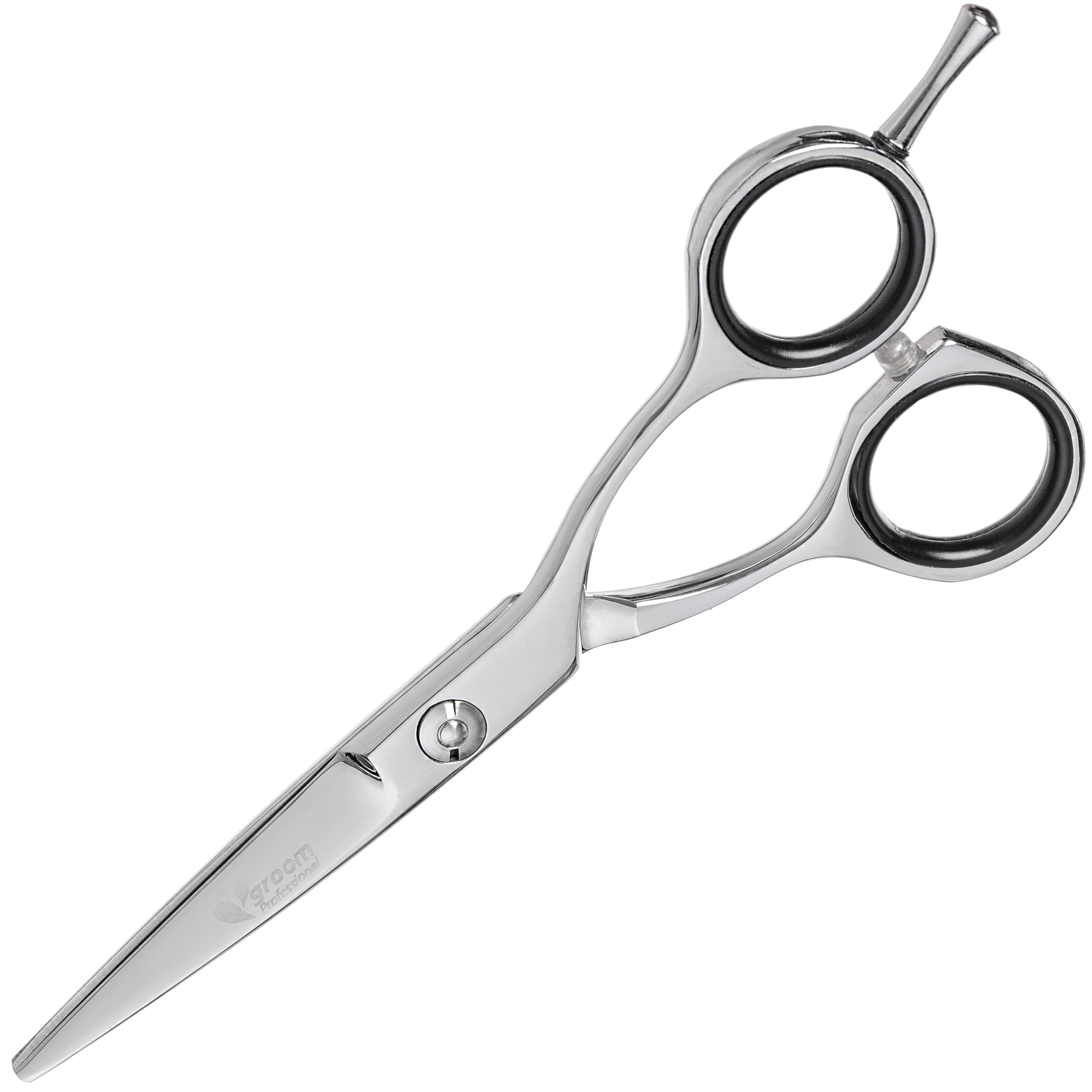 GROOM PROFESSIONAL Allievo Straight Dog Grooming Scissors - Professional Hair Scissors for Dog Grooming - Ideal for Students or Start-Up Groomers - Adjustable Tension Screw, 5 Inch