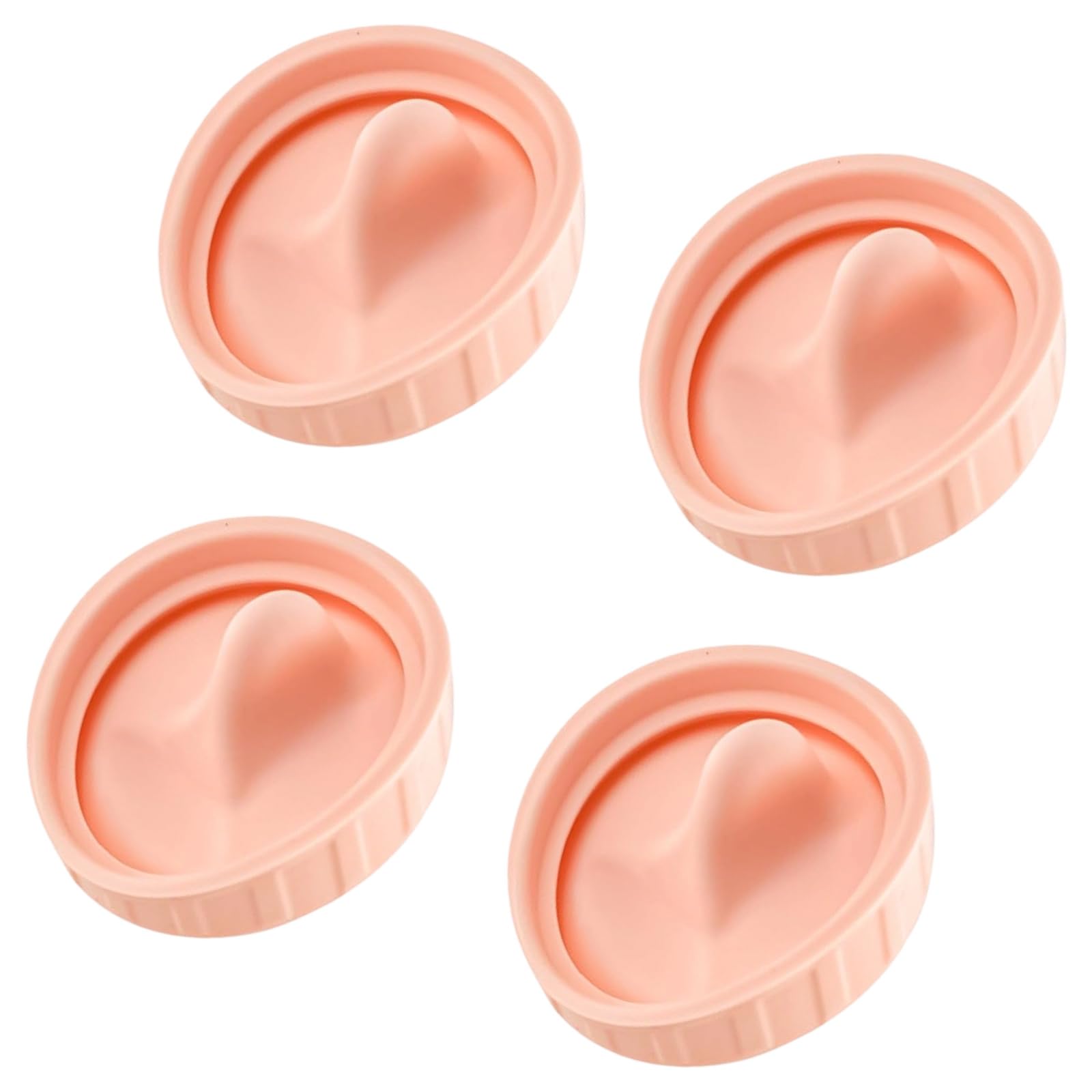 Piceioep 4pcs Food Grade Silicone Replacement Gaskets Materials Safe for Drinking Water Ideal for Family Use At Homes Cup Seal Rings