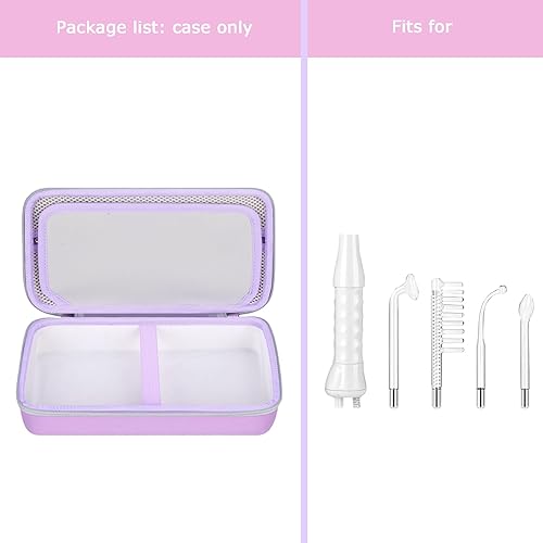 Miniatura 14 de FBLFOBELI Estuche rígido de almacenamiento compatible con NuDerma/para Houzzi/para Signstek/para APREUTY/para FAZJEUNE/para NewWay Profesional Rosado