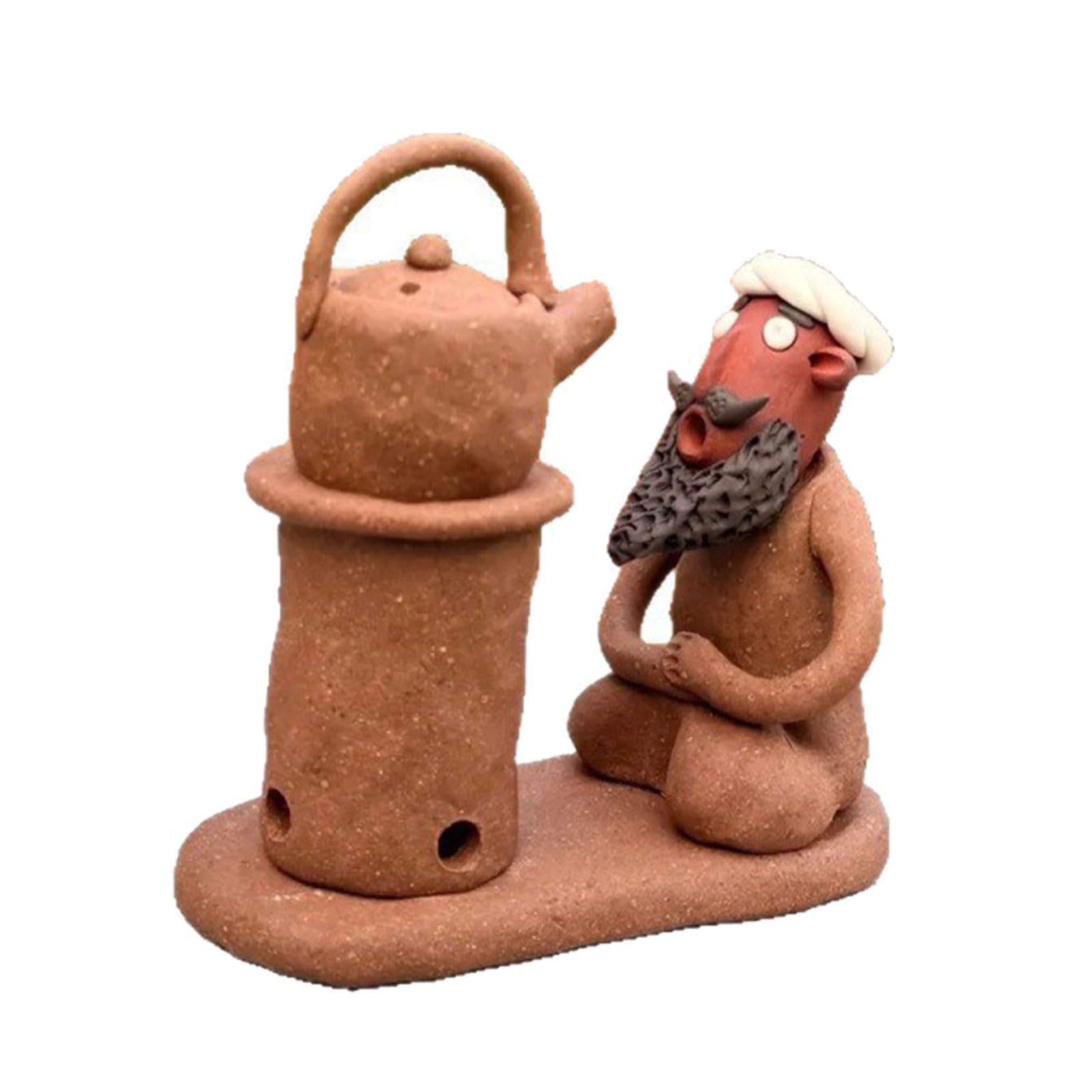Artistic Miniature Resin Fragrances Incenses Burners Funny Sculpture Tabletop Accent for Meditations and Living Space Funny Incenses Burners