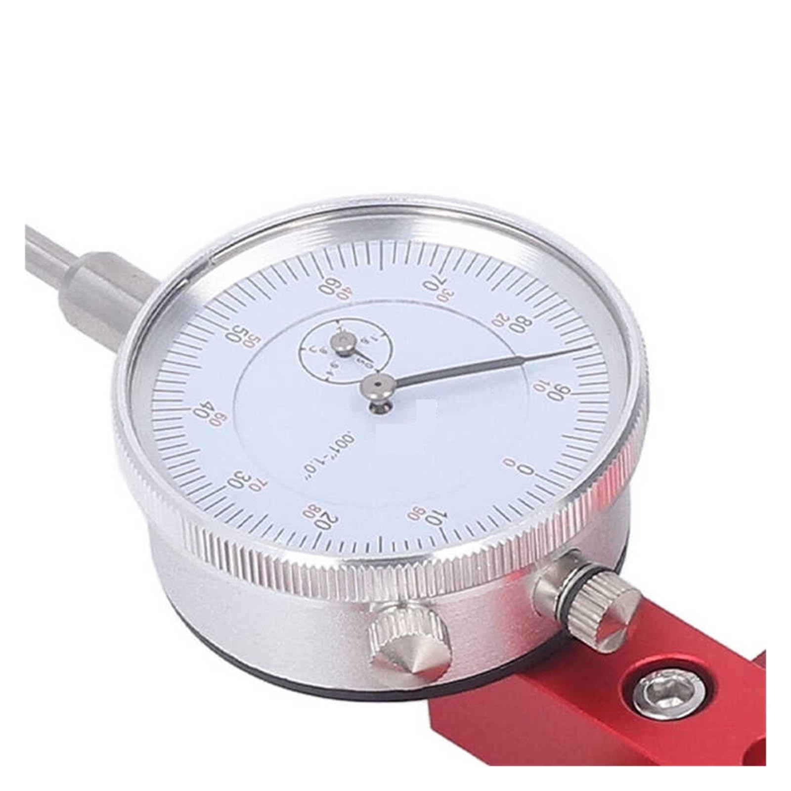 RAHBI Tischkreissägen-Messuhr, Tischkreissägen-Messgerät for Ausrichten und Kalibrieren von Werkstattmaschinen, 0,01 Zoll/0,01 mm Auflösung Leisurely (Color : Long)