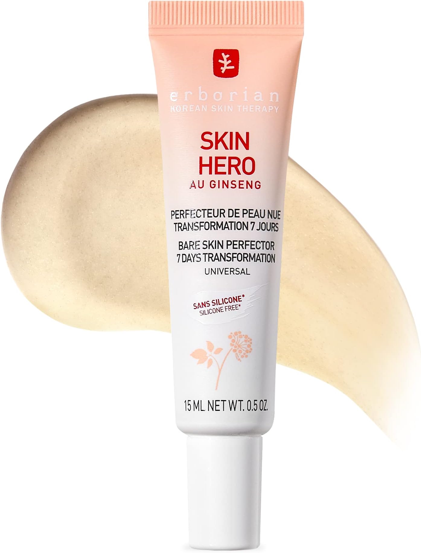 Erborian Skin Hero, Non-tinted bare skin perfector 15ml