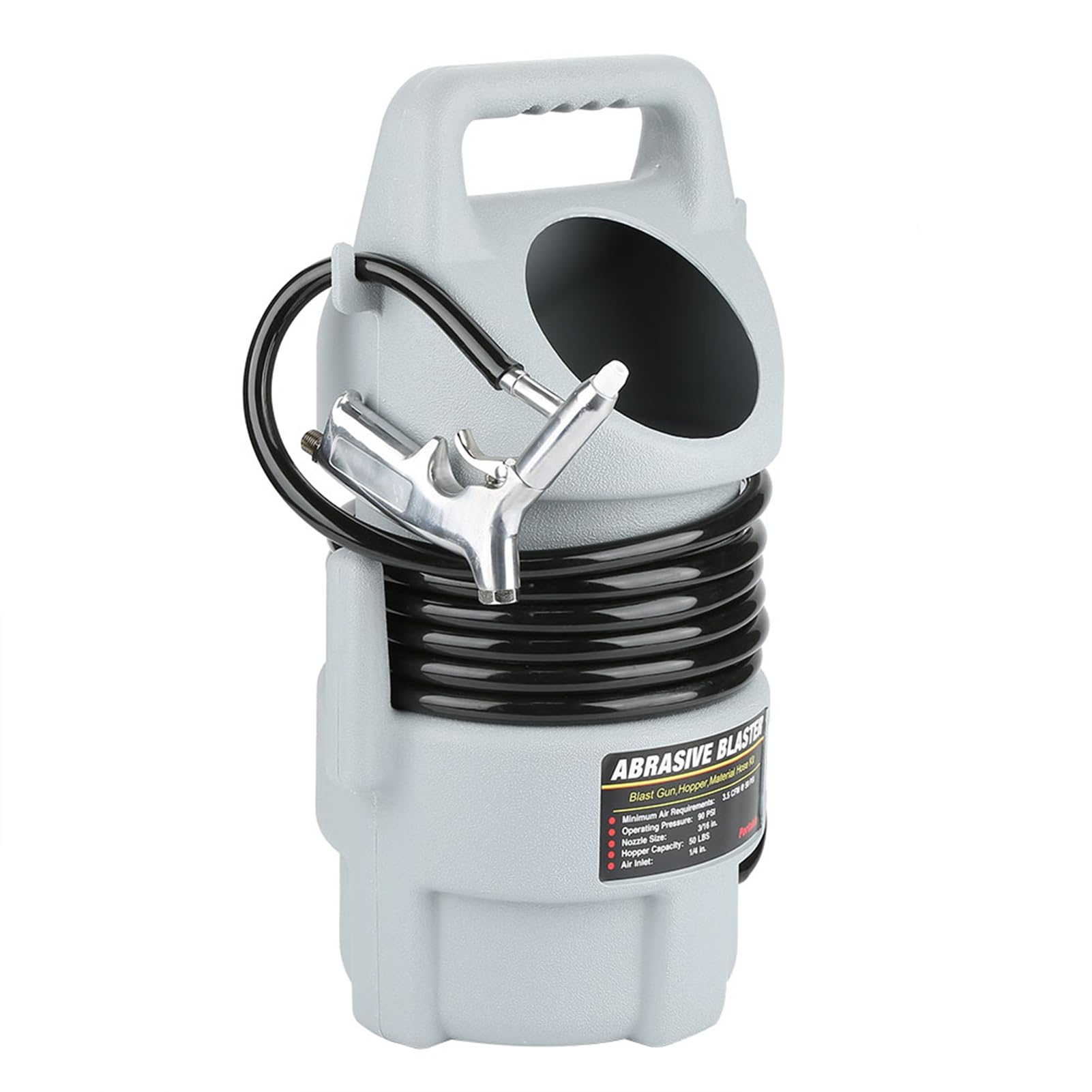 Irfora Kit Sabbiatrice Portatile con Tubo da 15 Ft
