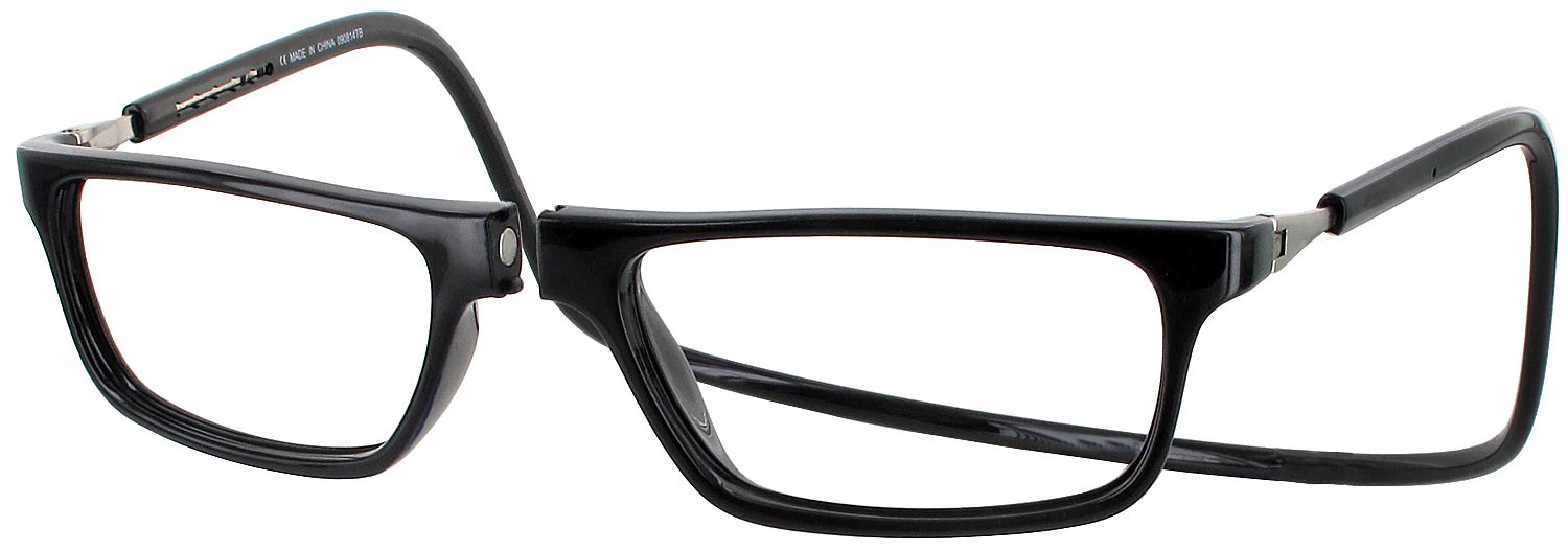 CliCMagnetic Reading Glasses, Computer Readers, Replaceable Lens, Adjustable Temples, Executive